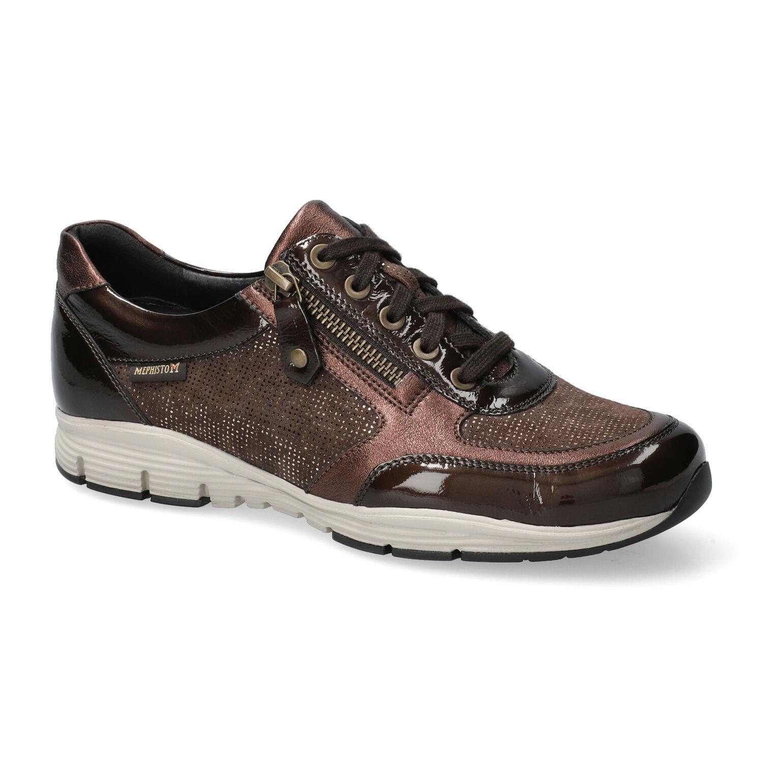 lacets femme modèle Ylona Bronze - Mephisto